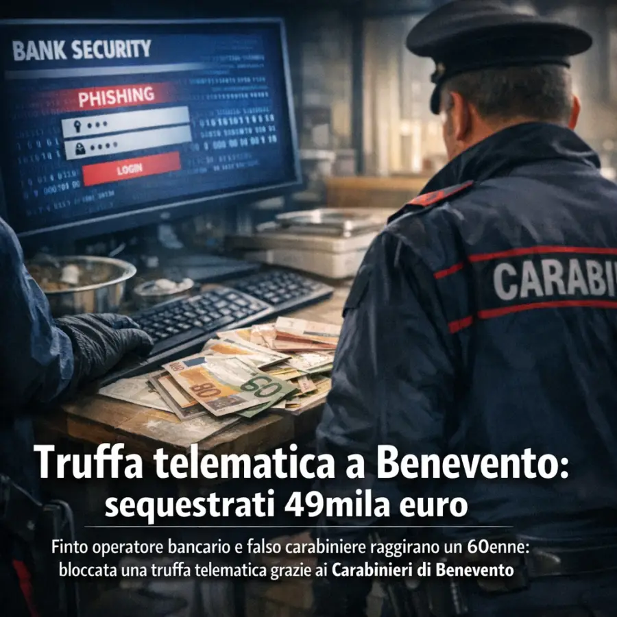 Truffa telematica Benevento