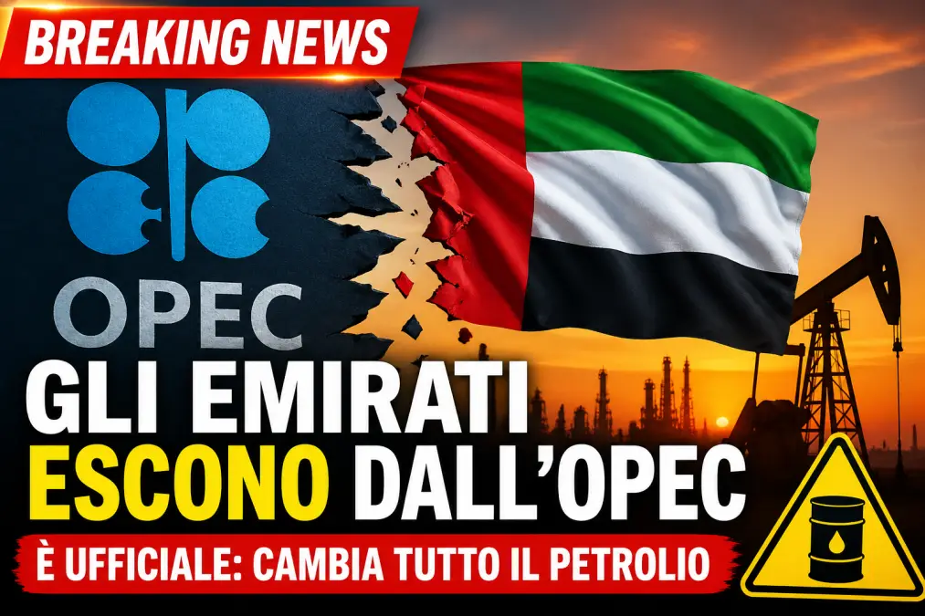 gli emirati arabi escono dall'OPEC