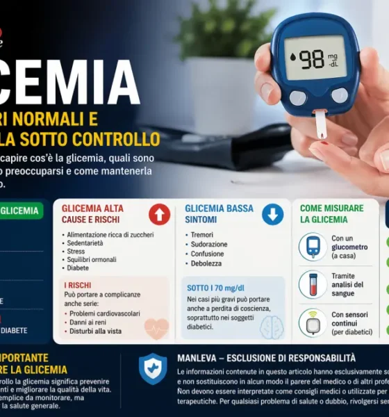 Glicemia: cos’è, valori normali e quando preoccuparsi