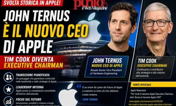 john ternus nuovo ceo apple