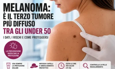 melanoma prevenzione tumore diffuso under 50