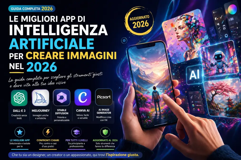 migliori app di intelligenza artificiale per creare immagini nel 2026: guida completa