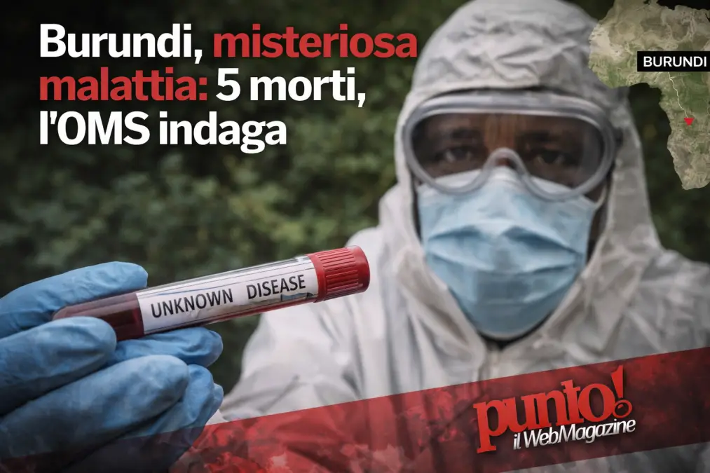 misteriosa malattina Burundi aprile 2026