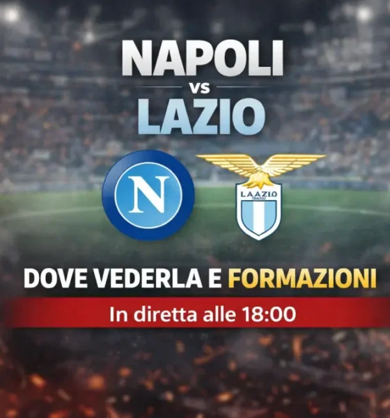 napoli lazio aprile 2026