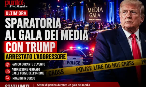 sparatoria gala media trump aprile 2026