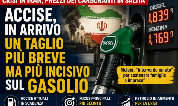 taglio accise gasolio 2026