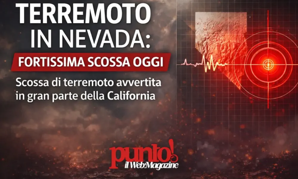 Terremoto in Nevada aprile 2026