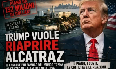 Trump vuole riaprire Alcatraz