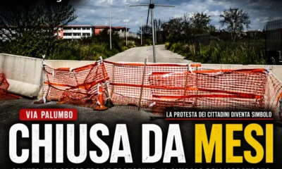 via Palumbo spunta un croce sulla strada chiusa a Qualiano