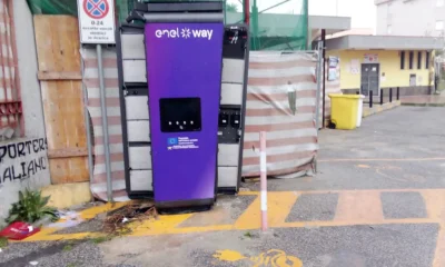 Qualiano - Colonnina enel way vandalizzata