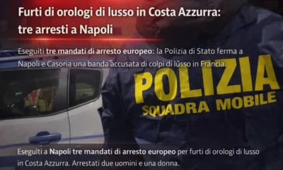 Furti orologi di lusso