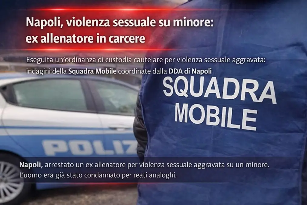 Napoli violenza sessuale