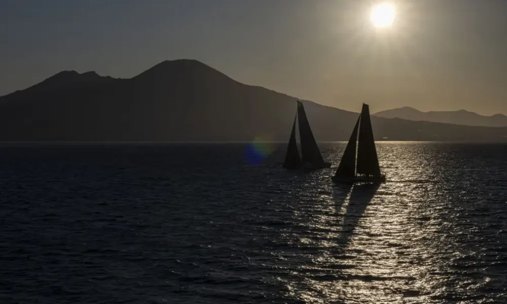 Maxi yachts a Napoli