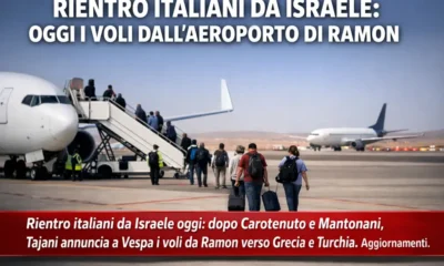 Rientri da israele
