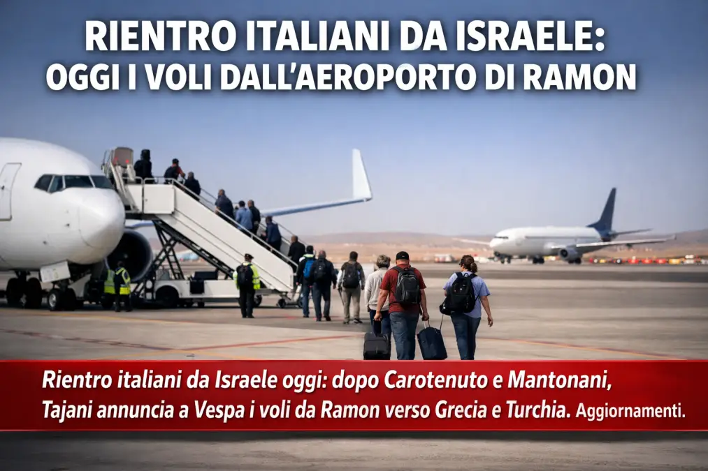 Rientri da israele