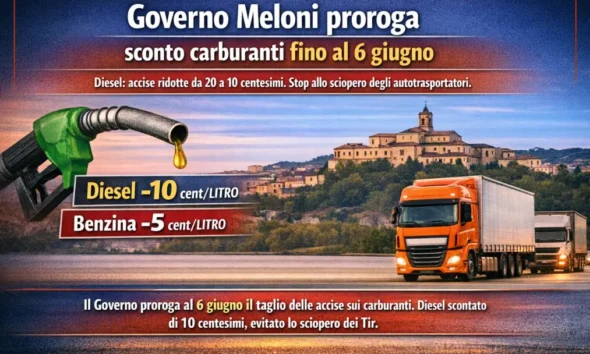 governo sconto carburanti