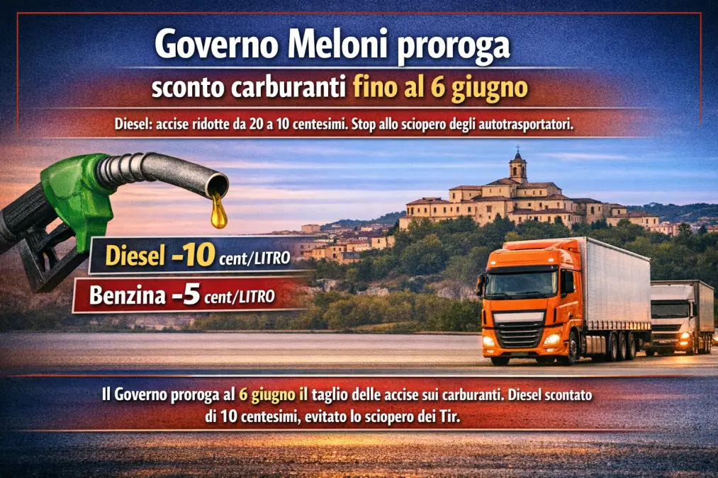governo sconto carburanti
