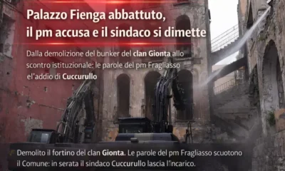 Torre Annunziata - Abbattimento di Palazzo Fienga