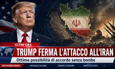 Trump ferma attacco in iran