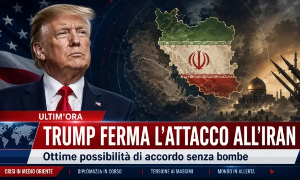 Trump ferma attacco in iran