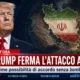 Trump ferma attacco in iran
