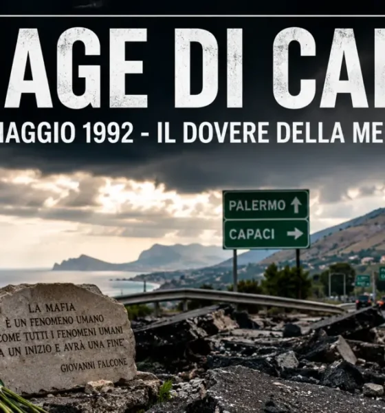 anniversario strage capaci 23 maggio 2026