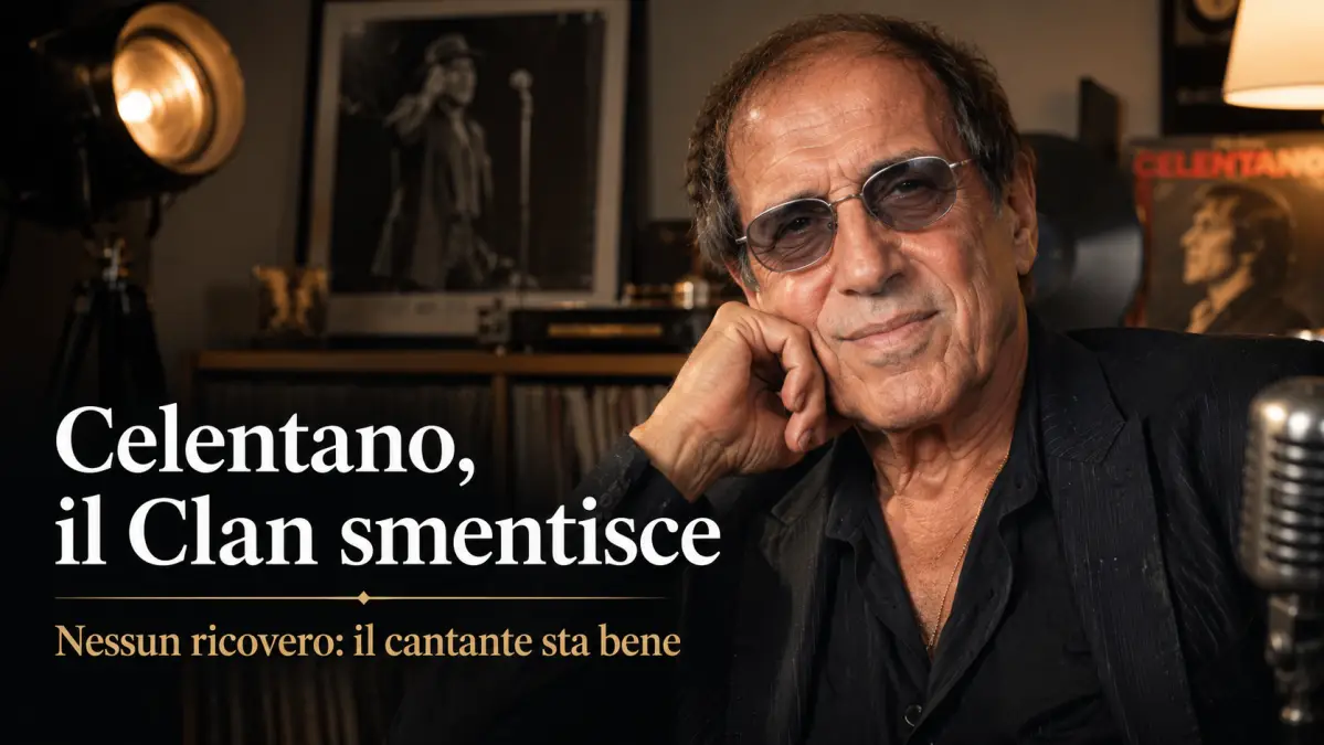 celentano sta bene nessun ricovero
