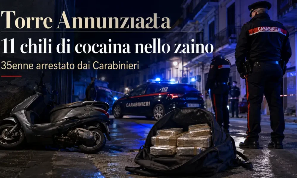 droga torre annunziata maggio 2026