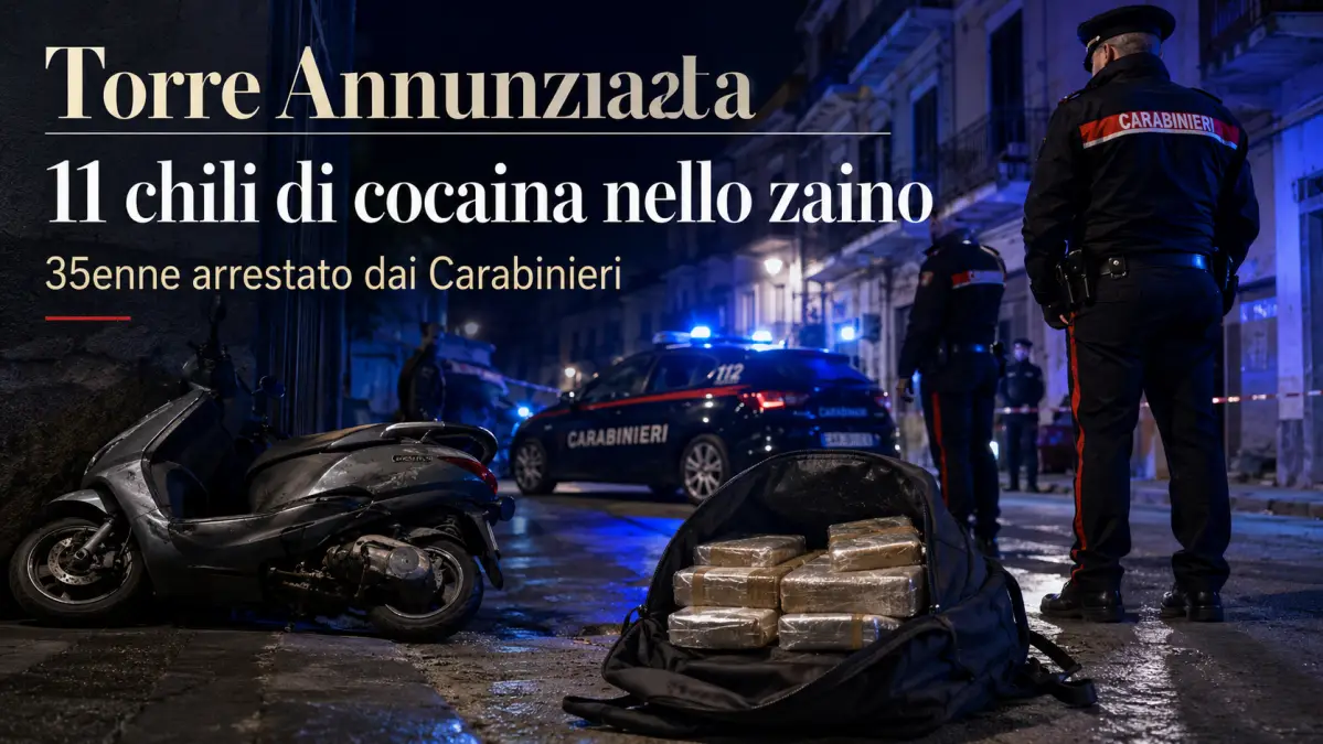 droga torre annunziata maggio 2026