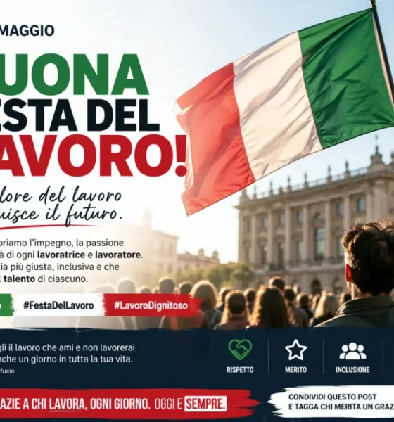 festa del lavoro primo maggio 2026