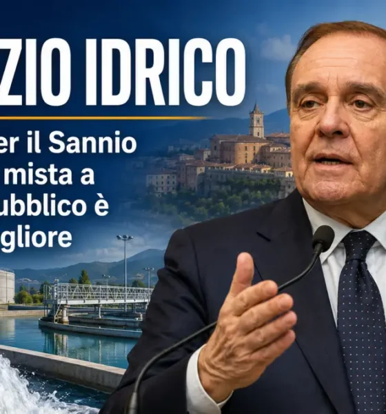 mastella sannio acqua pubblica