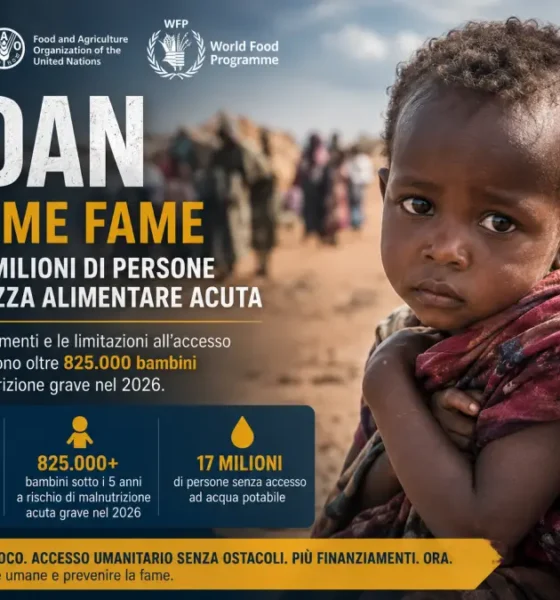 sudan allarme cibo