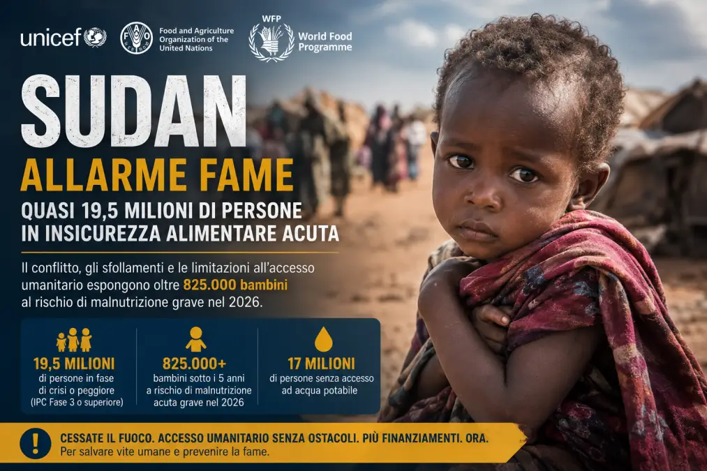sudan allarme cibo