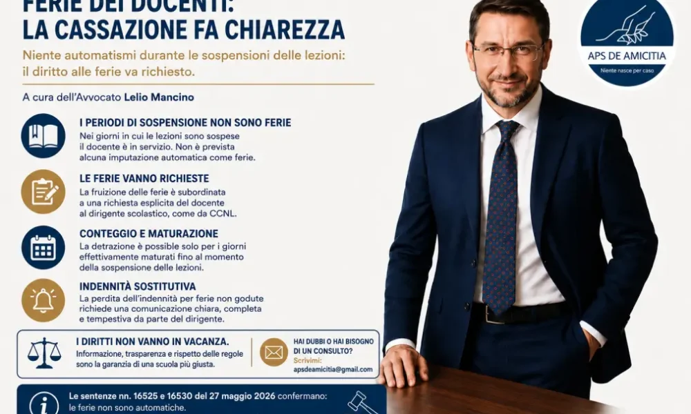 ferie dei docenti la cassazione fa chiarezza e smonta un luogo comune da Puntomagazine.it ferie dei docenti la cassazione fa chiarezza e smonta un luogo comune