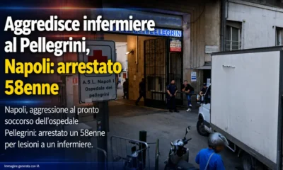 Napoli Aggressione all'ospedale pellegrini