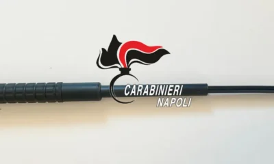 Bastone telescopio usato durante l'aggressione a Forio
