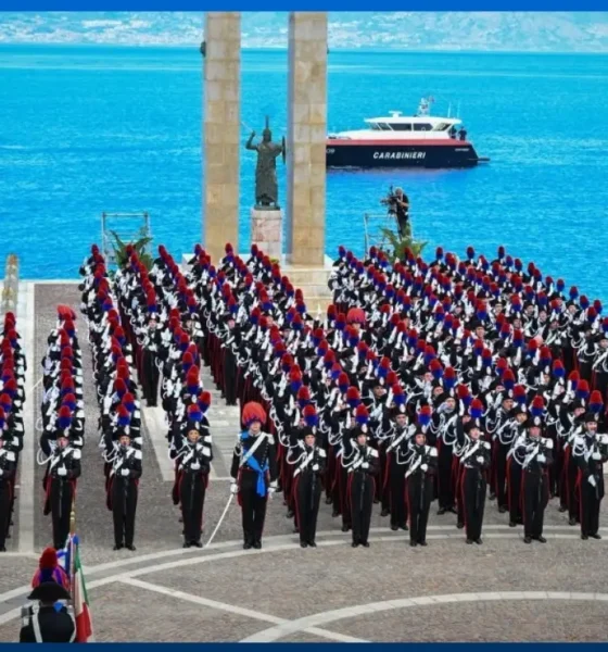 Cerimonia Reggio Calabria 212 anniversario carabinieri_www.difesa.it
