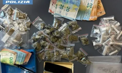 Giugliano - droga e denaro sequestrati
