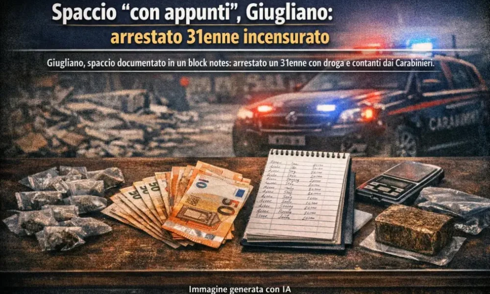spaccio con appunti giugliano arrestato 31enne incensurato da Puntomagazine.it spaccio con appunti giugliano arrestato 31enne incensurato