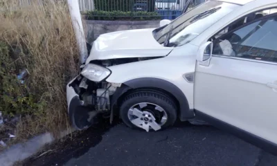 Incidente a villaricca presso la rotonda "poziello"