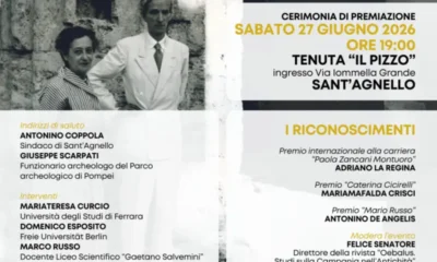 Locandina Premio Paola Zancani Montuoro 2026 - Sant'Agnello