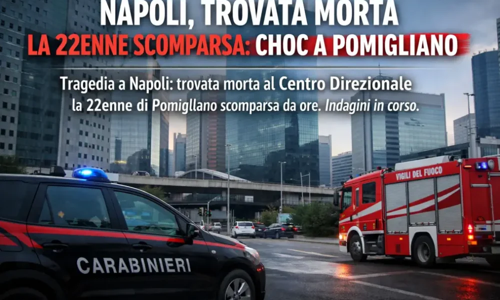 napoli trovata morta la 22enne scomparsa choc a pomigliano da Puntomagazine.it napoli trovata morta la 22enne scomparsa choc a pomigliano