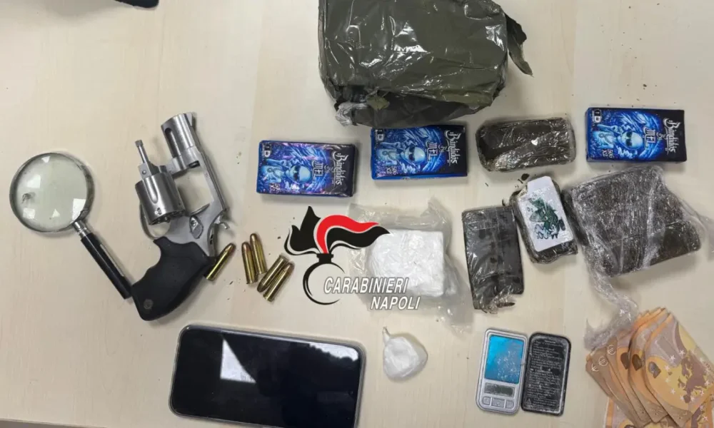 pozzuoli giugliano pistola e droga affidate a una 13enne arrestato 51enne da Puntomagazine.it pozzuoli giugliano pistola e droga affidate a una 13enne arrestato 51enne