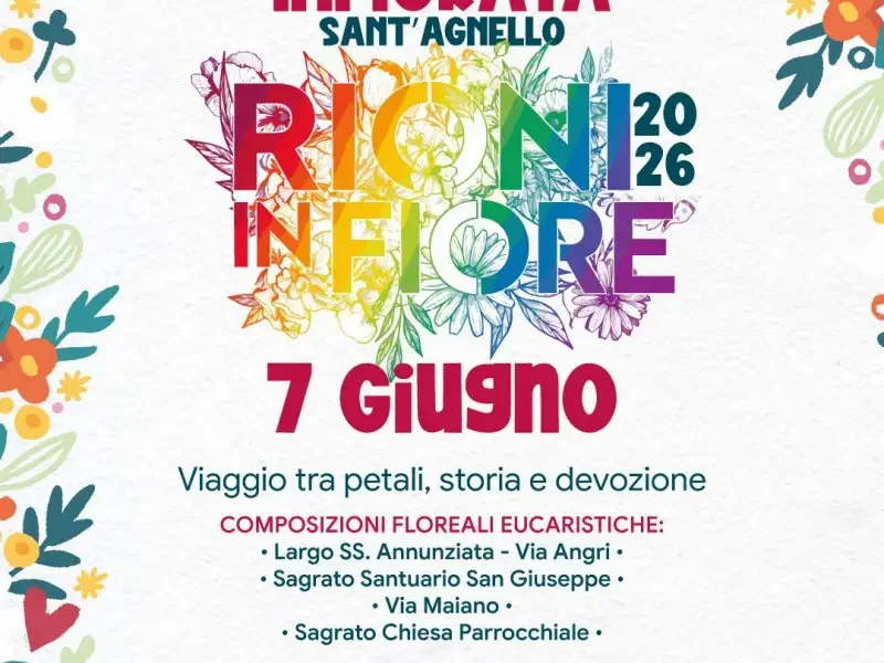 Rioni in fiore 2026 - Sant'Agnello