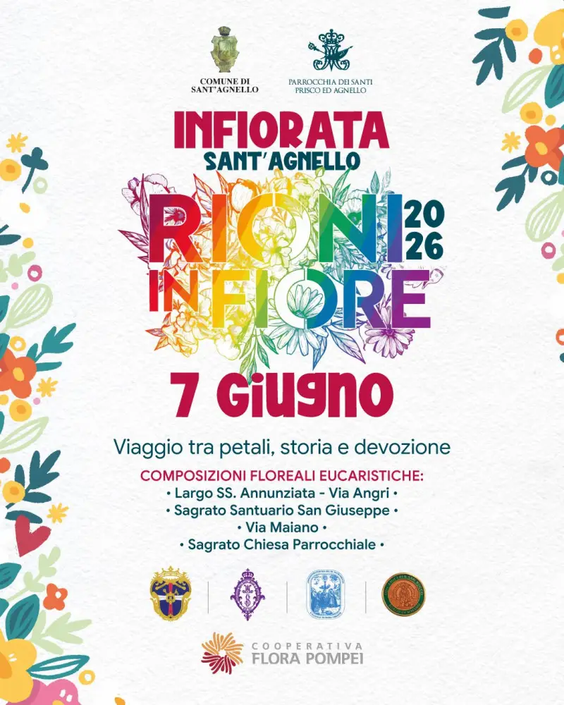 Rioni in fiore 2026 - Sant'Agnello