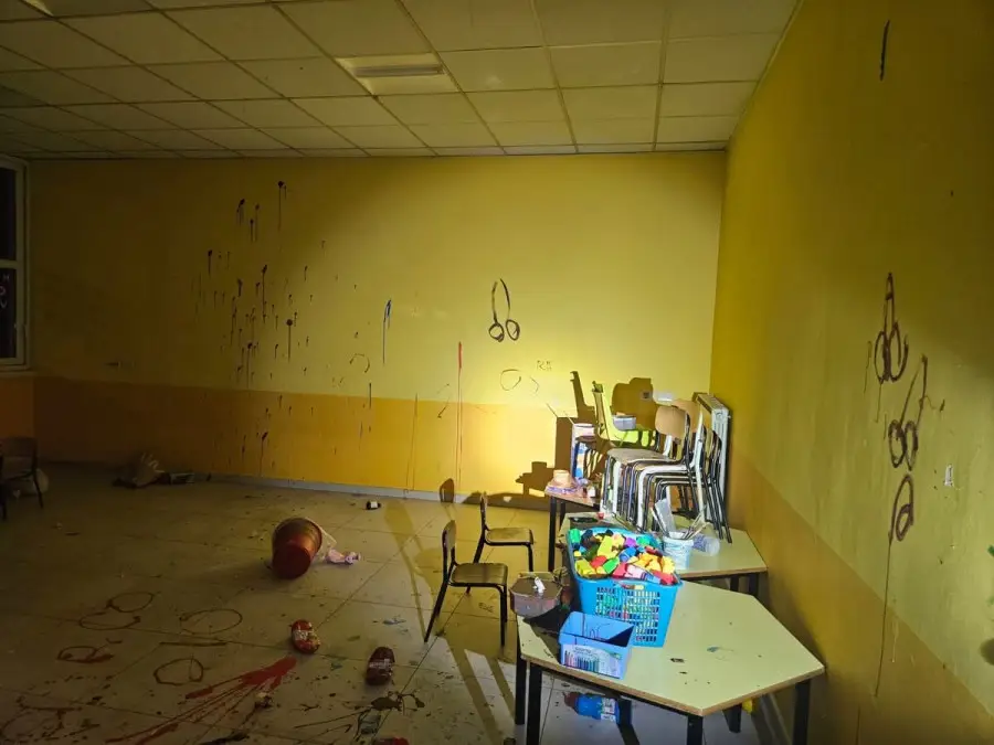 Melito - Vandalizzazione della scuola collodi