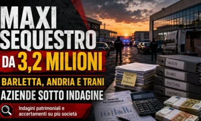 Sequestro Barletta Andri e trani