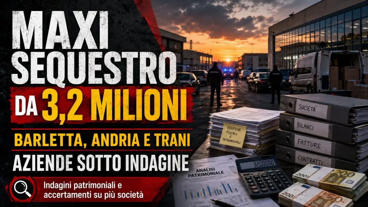 Sequestro Barletta Andri e trani