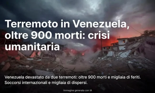 Terremoto in venezuela - IA