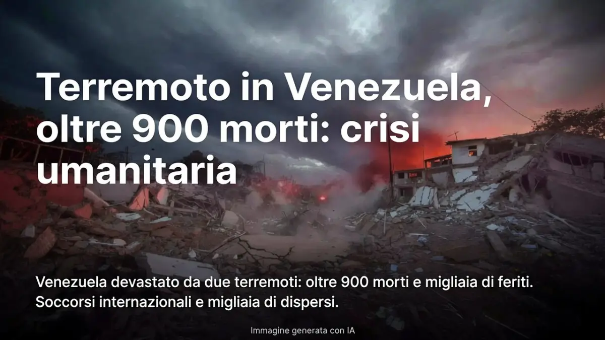 Terremoto in venezuela - IA